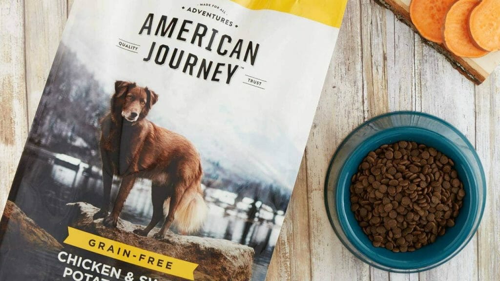 El alimento seco para perros sin cereales American Journey es una de las mejores marcas de alimentos para perros en EE. UU.
