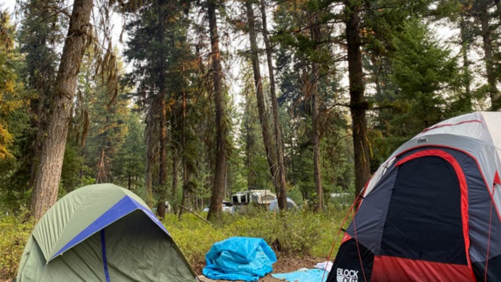 Ponderosa State Park es uno de los mejores campamentos en Idaho para acampar