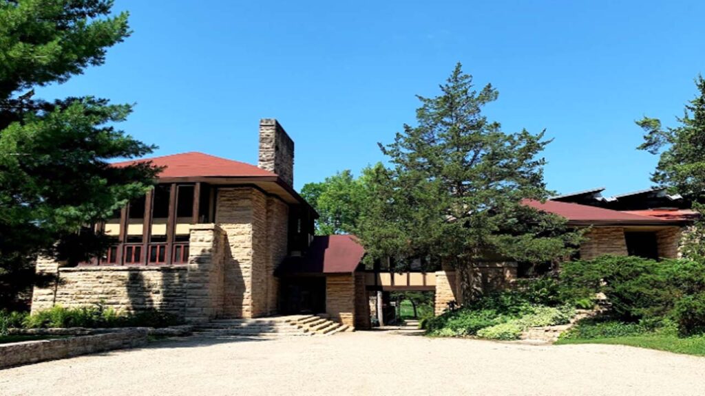 Taliesin East: la casa de campo perfecta de Frank Lloyd Wright