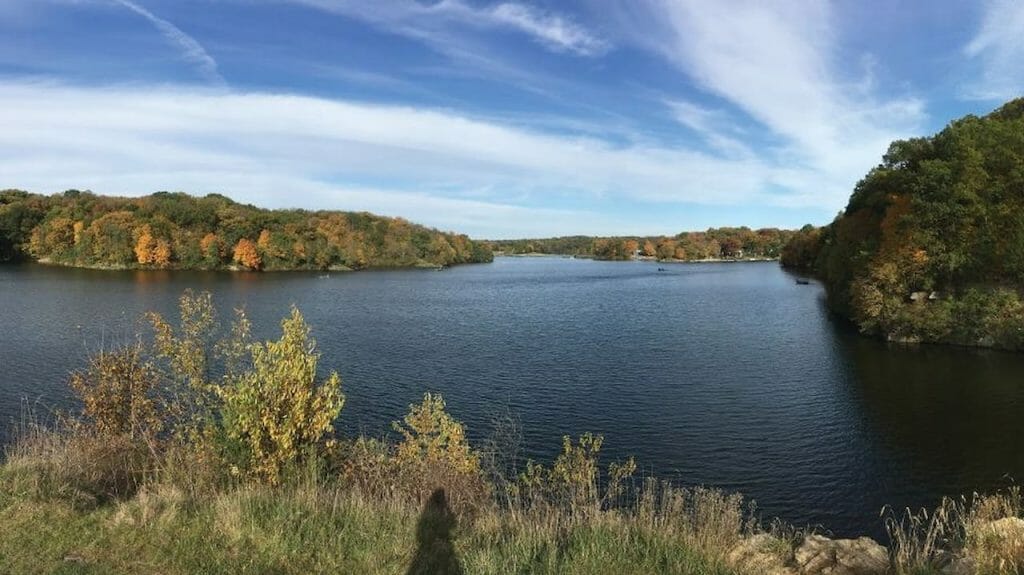 El lago McBride es uno de los mejores lagos de Iowa.