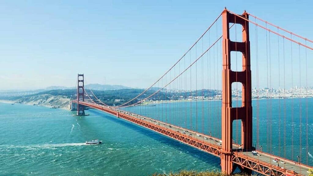 Golden Gate es el puente colgante más largo de EE. UU.