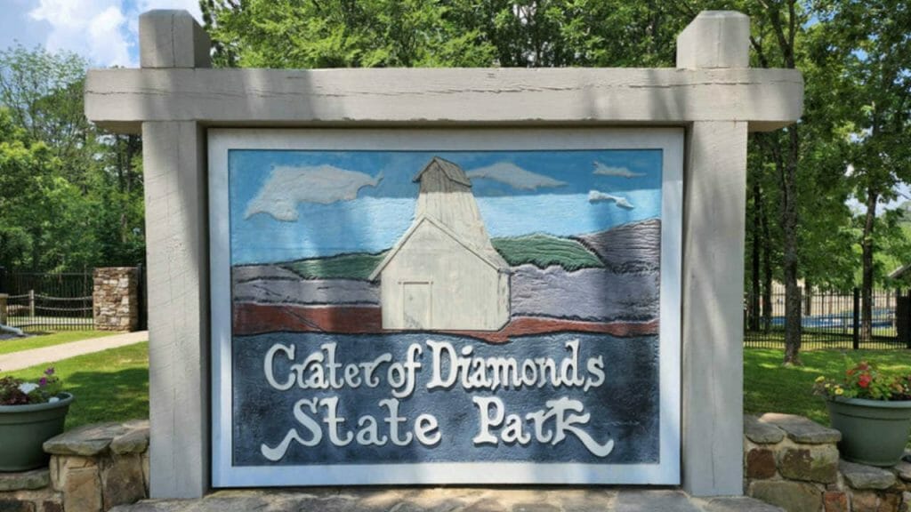 El Parque Estatal Crater of Diamonds es uno de los lugares más famosos de Arkansas