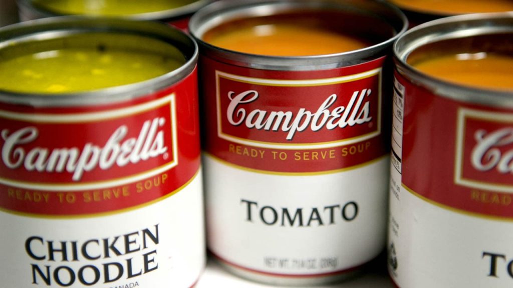 Campbell Soup Company es una de las mejores marcas estadounidenses de alimentos enlatados