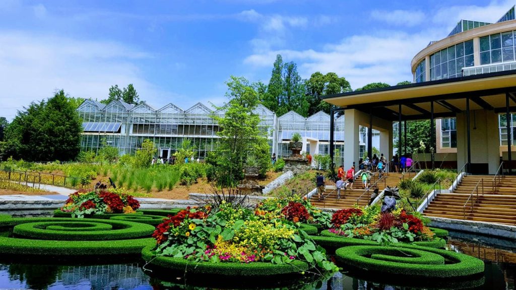 El Jardín Botánico de Atlanta es una de las mejores atracciones turísticas maravillosas de Georgia 