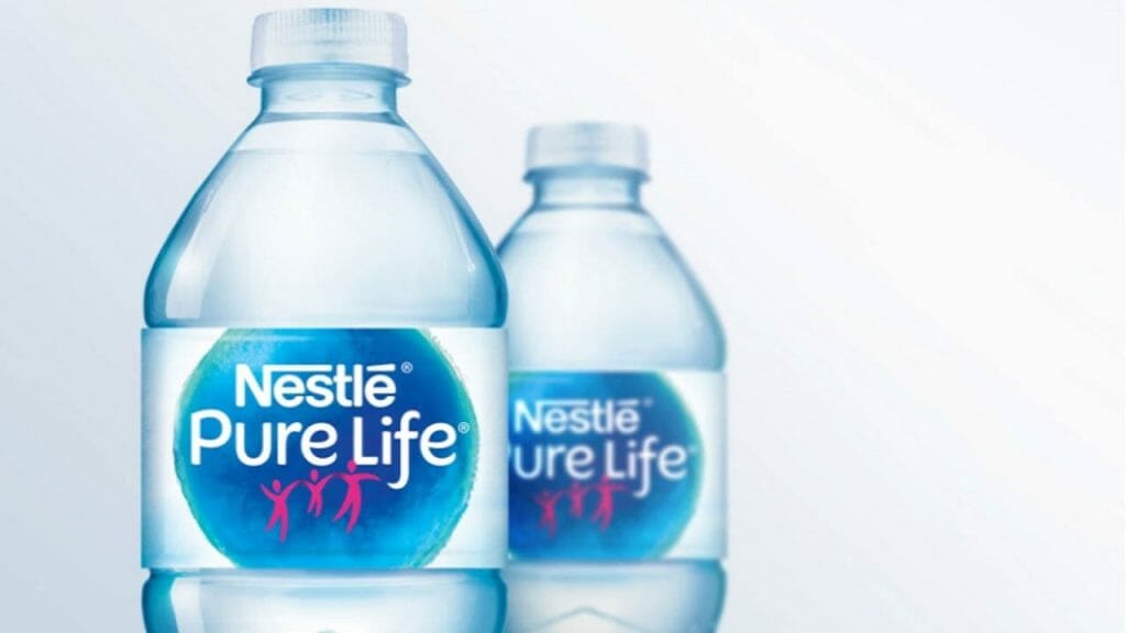 Nestlé Pure Life es una de las marcas de agua embotellada más populares de EE. UU.