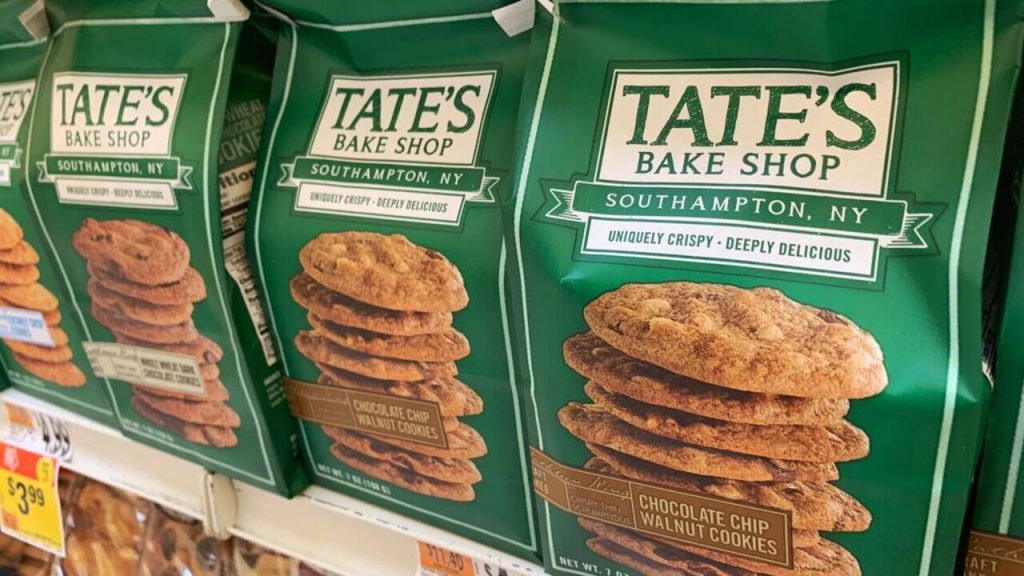 Tate's Bake Shop es una de las mejores marcas de galletas americanas