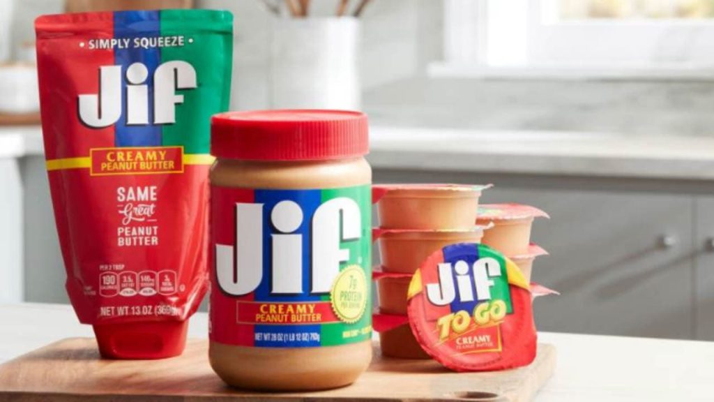 Jif es una de las mejores marcas estadounidenses de mantequilla de maní
