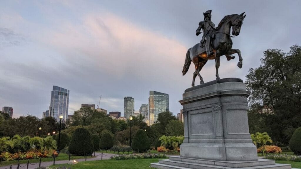 Boston en Massachusetts es una de las ciudades más históricas de EE. UU.