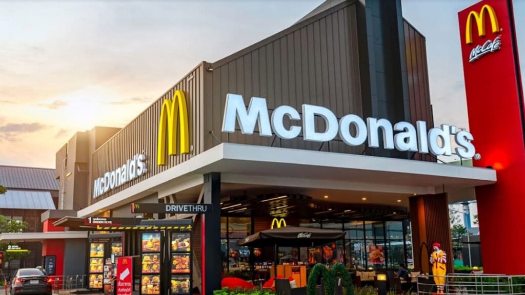 McDonald's es una de las cadenas de comida rápida más grandes de EE. UU.