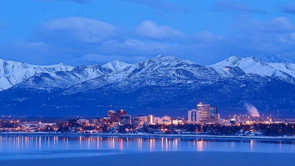 Anchorage es una de las ciudades más pobladas de Alaska