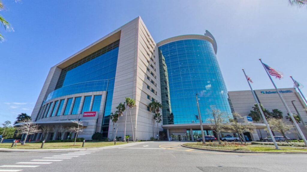 Adventhealth Orlando es uno de los hospitales más grandes de Florida